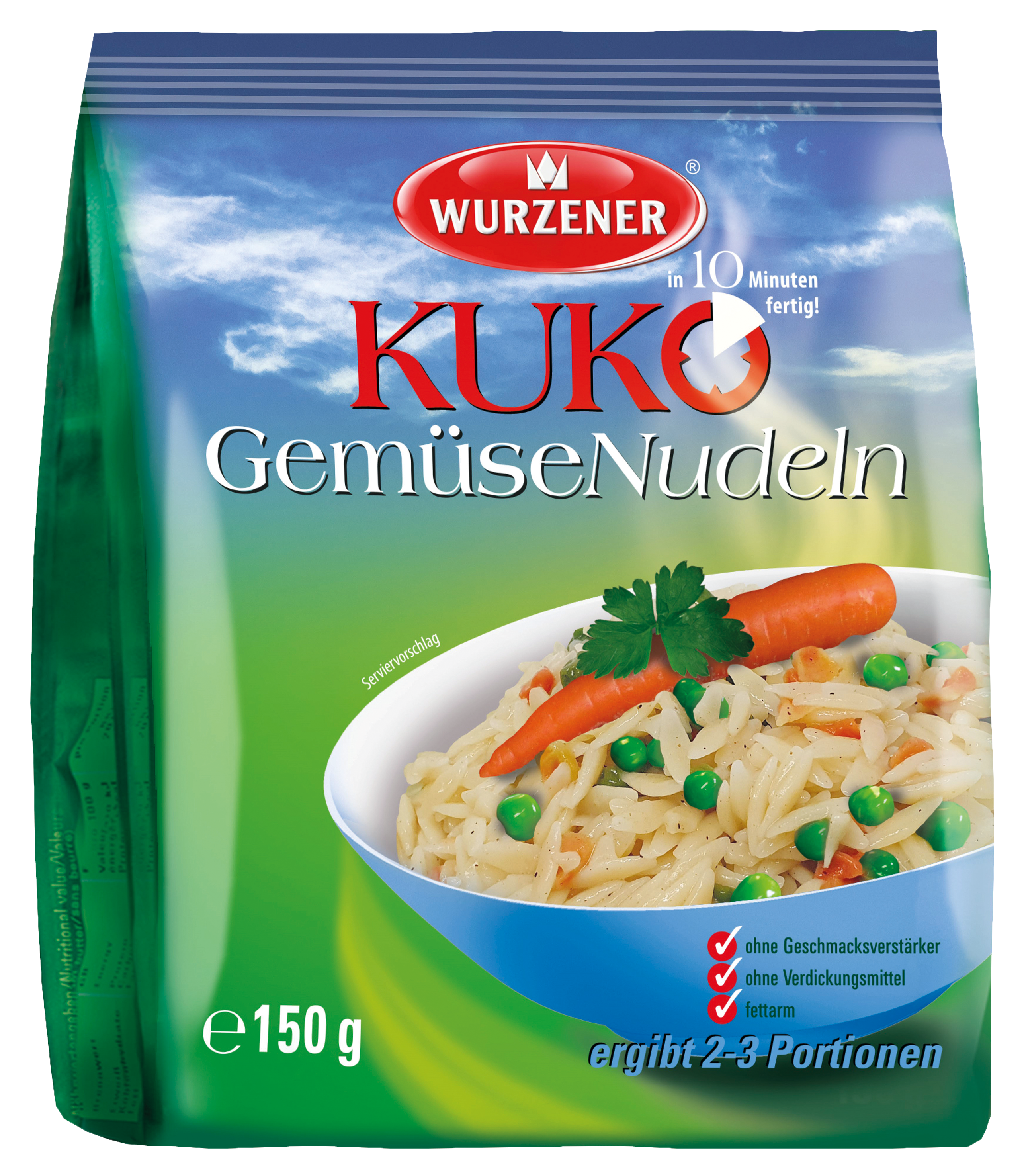 WURZENER KUKO GemüseNudeln