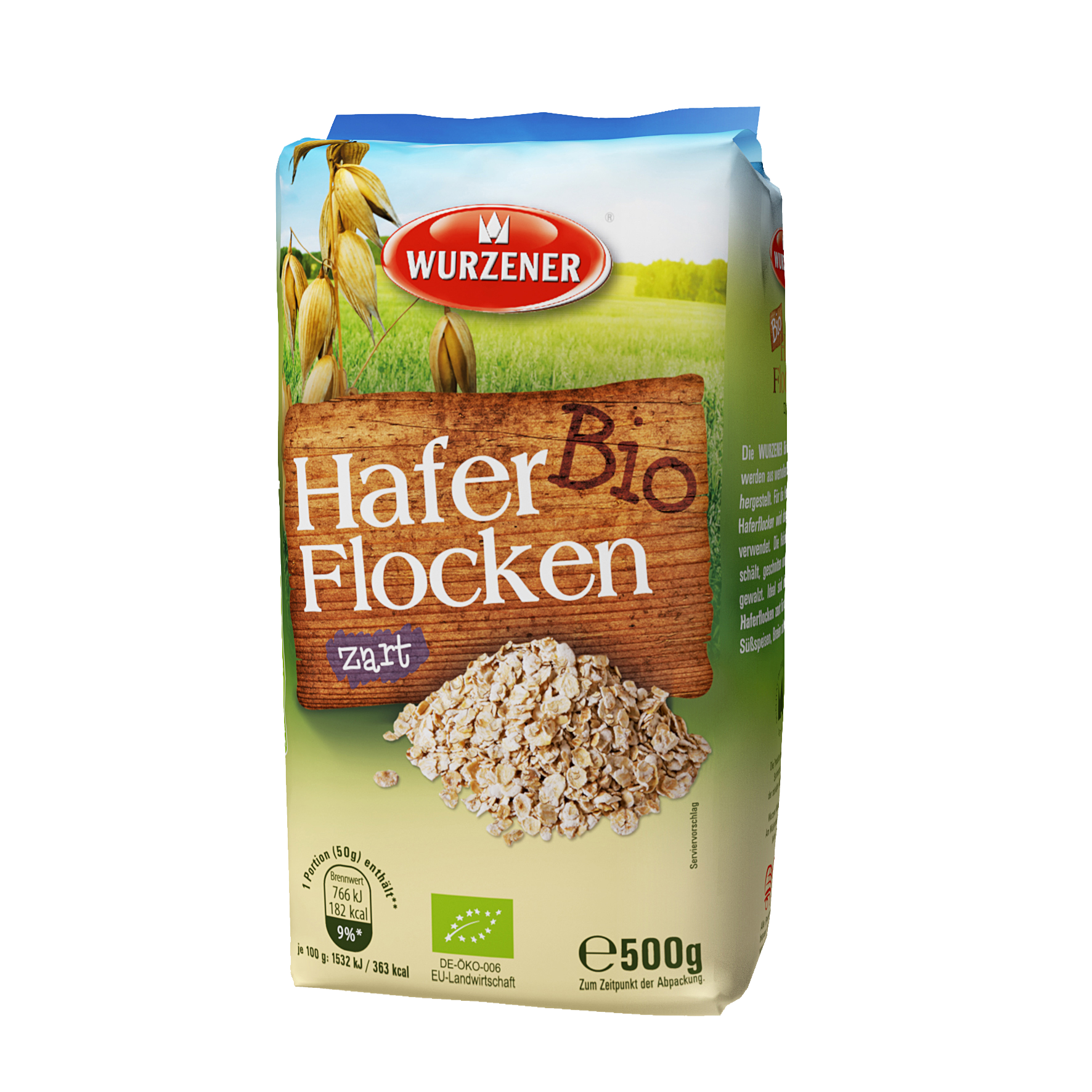Bio Haferflocken, zart