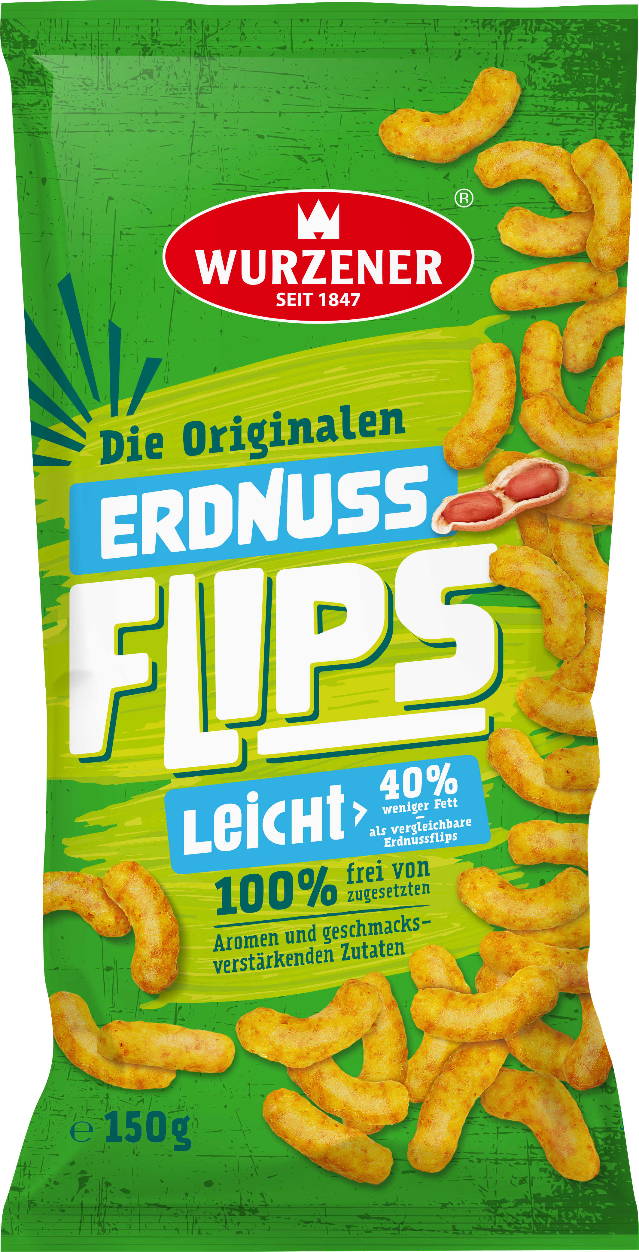 Original WURZENER Erdnussflips leicht
