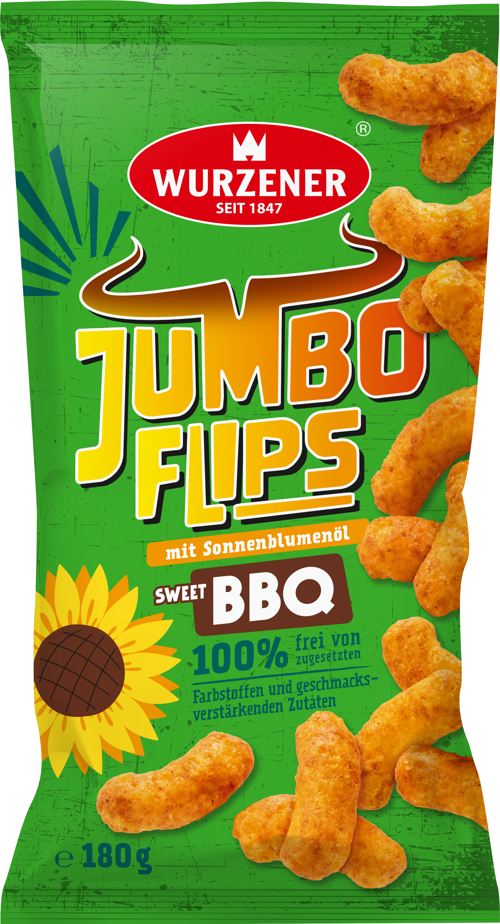 WURZENER Jumbo Flips SWEET BBQ