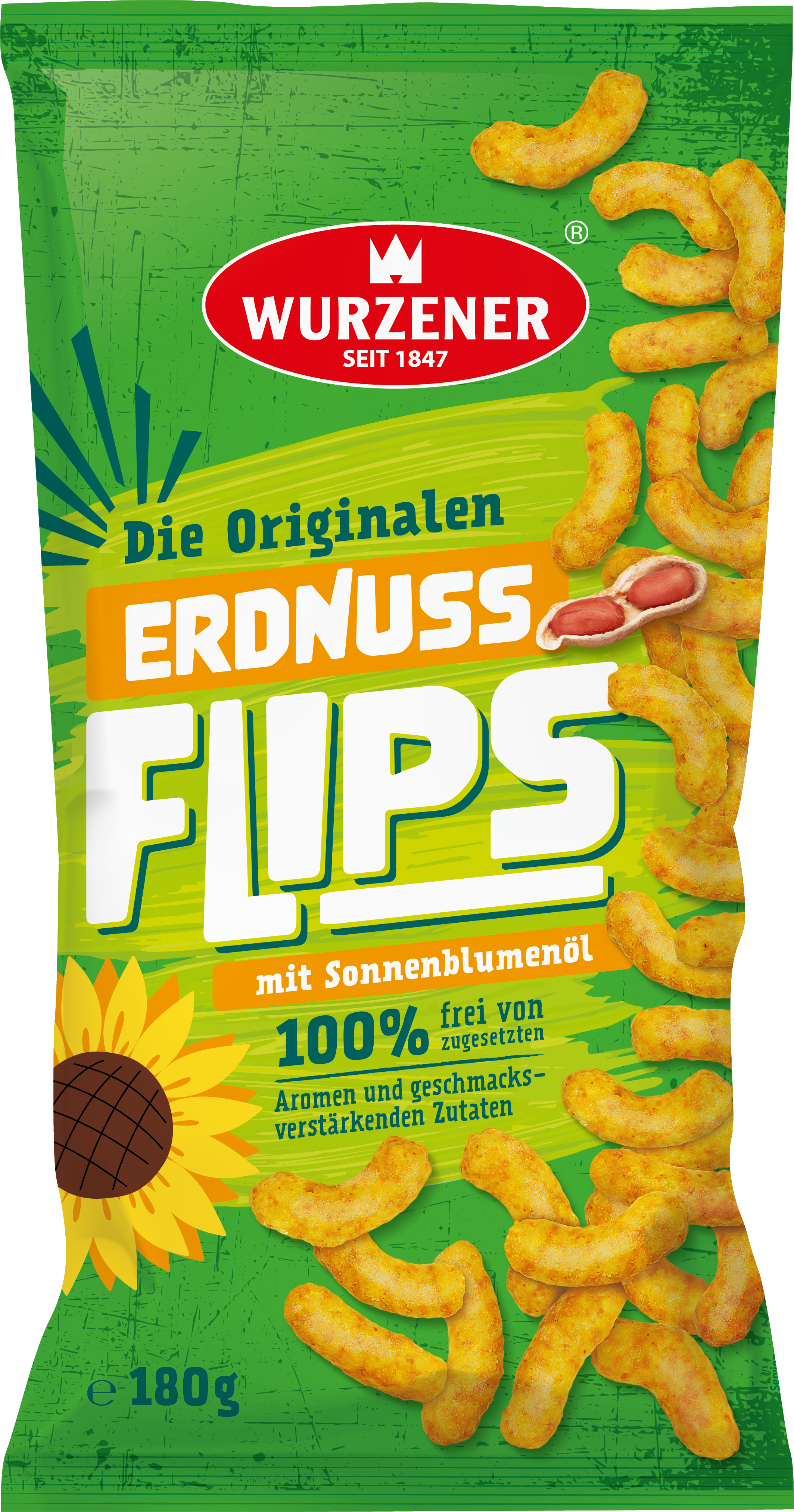 Original WURZENER Erdnussflips Original WURZENER Erdnussflips